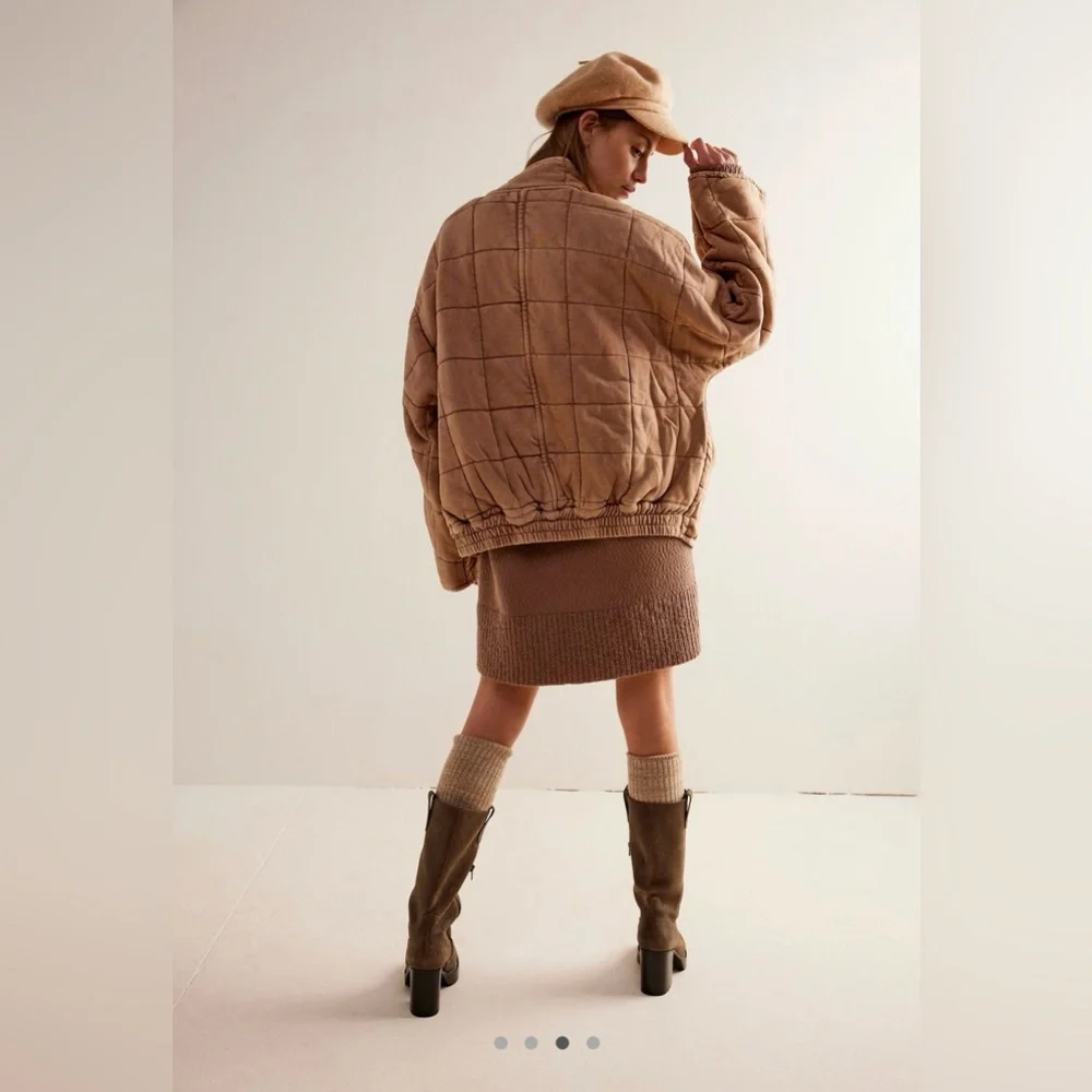 Free People Dolman quilted jacket size S - Picture 2 of 3